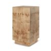 A packshot of the Burl Side Table from certified burl wood by ferm Living.