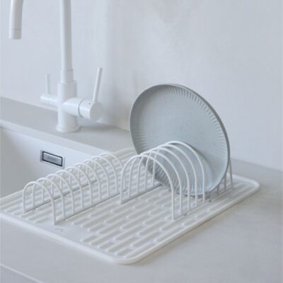 PRE-ORDER | DESIGNSTUFF Dish Drainer, White (Set of 2)