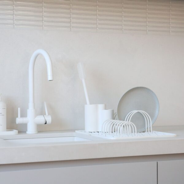 PRE-ORDER | DESIGNSTUFF Dish Drainer, White (Set of 2)