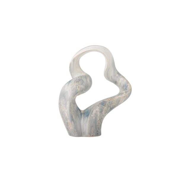 BLOOMINGVILLE Rouyi Sculpture, Stoneware, Grey