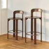 PRE-ORDER | HAY Rey Bar Stool Low, 65cm, Umber Brown