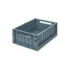 LIEWOOD Weston Storage Box, L, Whale Blue