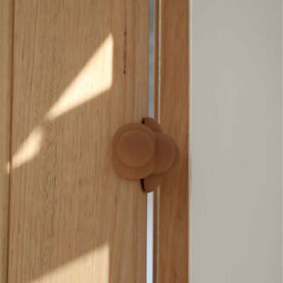 DESIGNSTUFF Cloud Door Stop, Camel