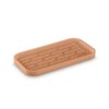 DESIGNSTUFF Sink Tray and Sponge Holder Silicone, Camel